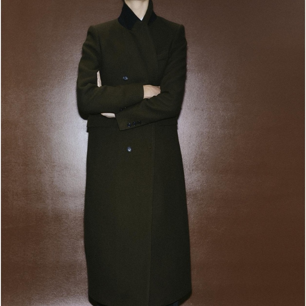 π 2024 ZARA WOOL MANTECO COAT - Picture 8 of 16